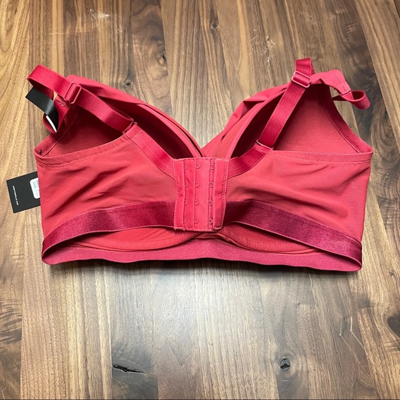 OkDeesse lingerie Bra, red, size 38DDD, new with tags, nylon and elastane - Picture 2 of 7